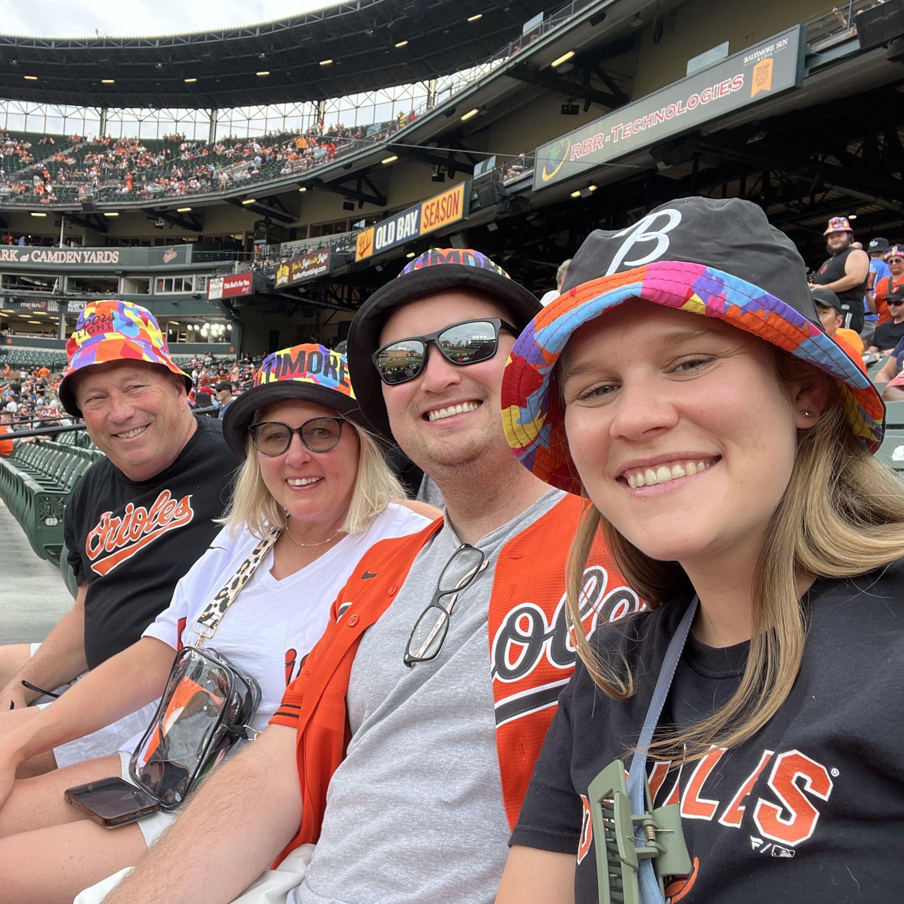 Cheering on the Os! Summer 2024