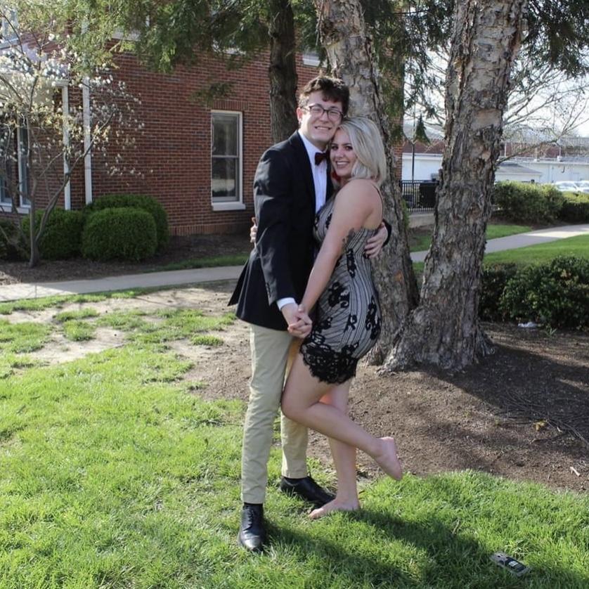 April 2018, our first of many formals together. It was always a given that we were one another's dates. Probably our favorite memories from college. We've always loved to dance the night away.