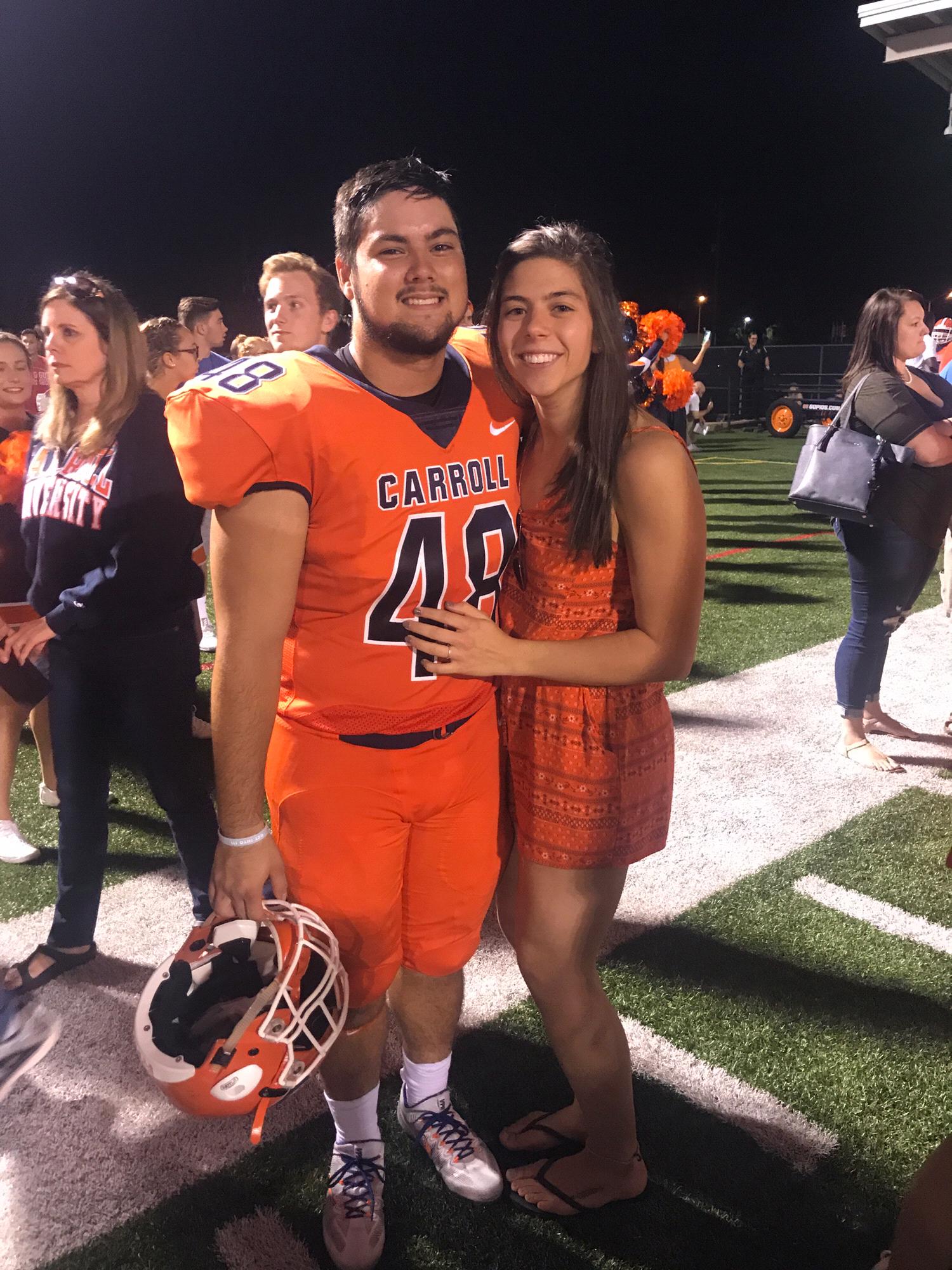 CU Football - Senior year, 2017