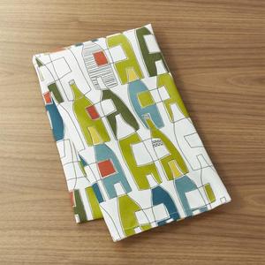 Wine Bottles Dish Towel