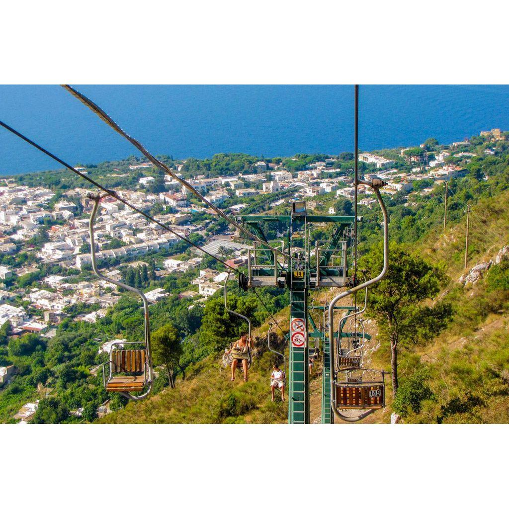 The chair lift to the top of the island is a great way to enjoy the views!