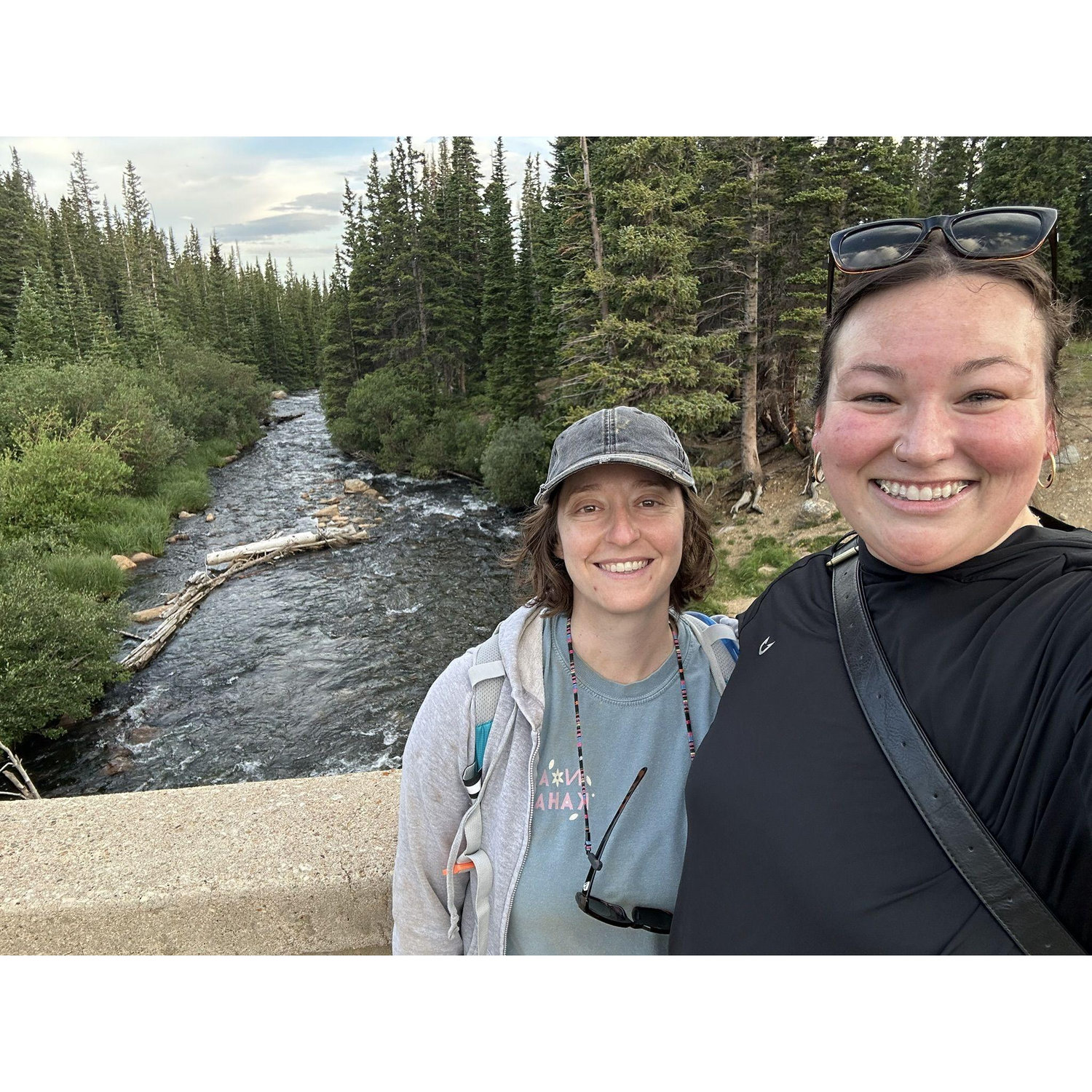 Hiking in the mountains