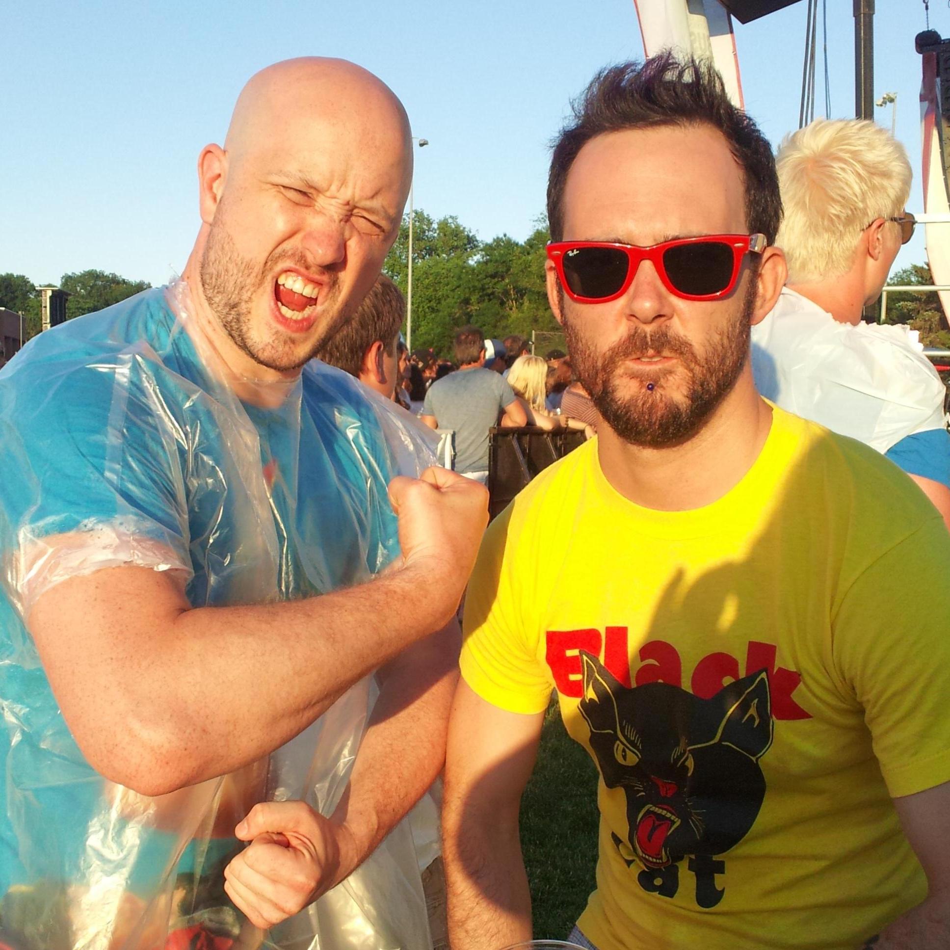 Right before Tom crushed a pie eating contest