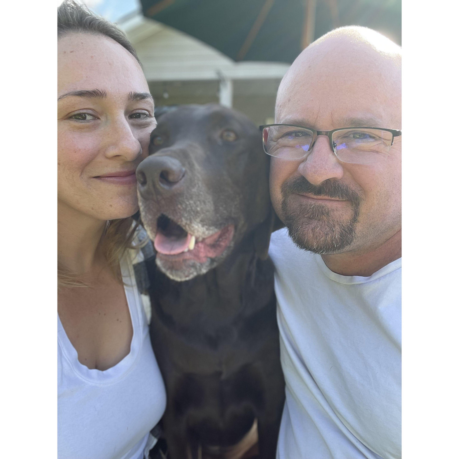 Lazy Saturday mornings with our Libby girl.