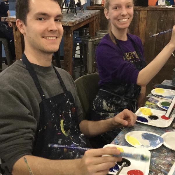 Lots of paint night dates!