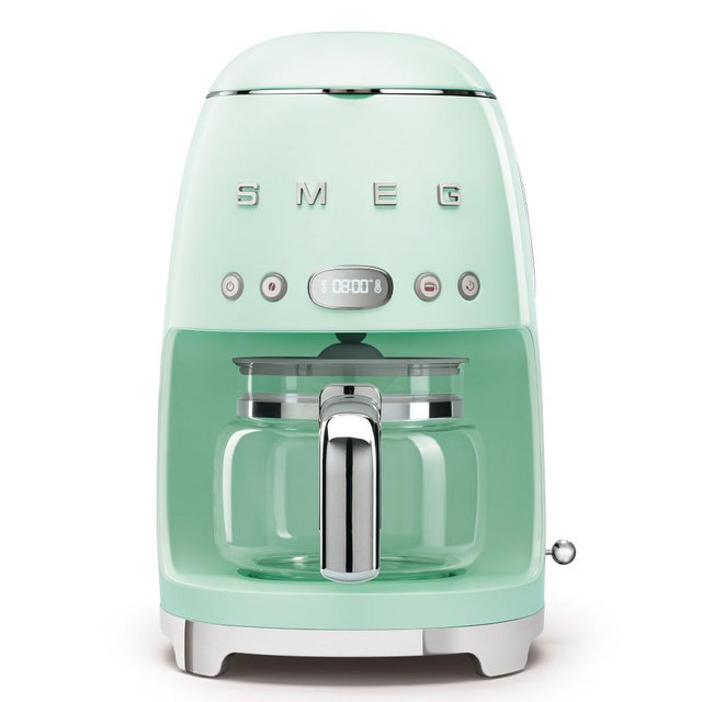 Smeg Drip Coffee Maker, Pastel Green