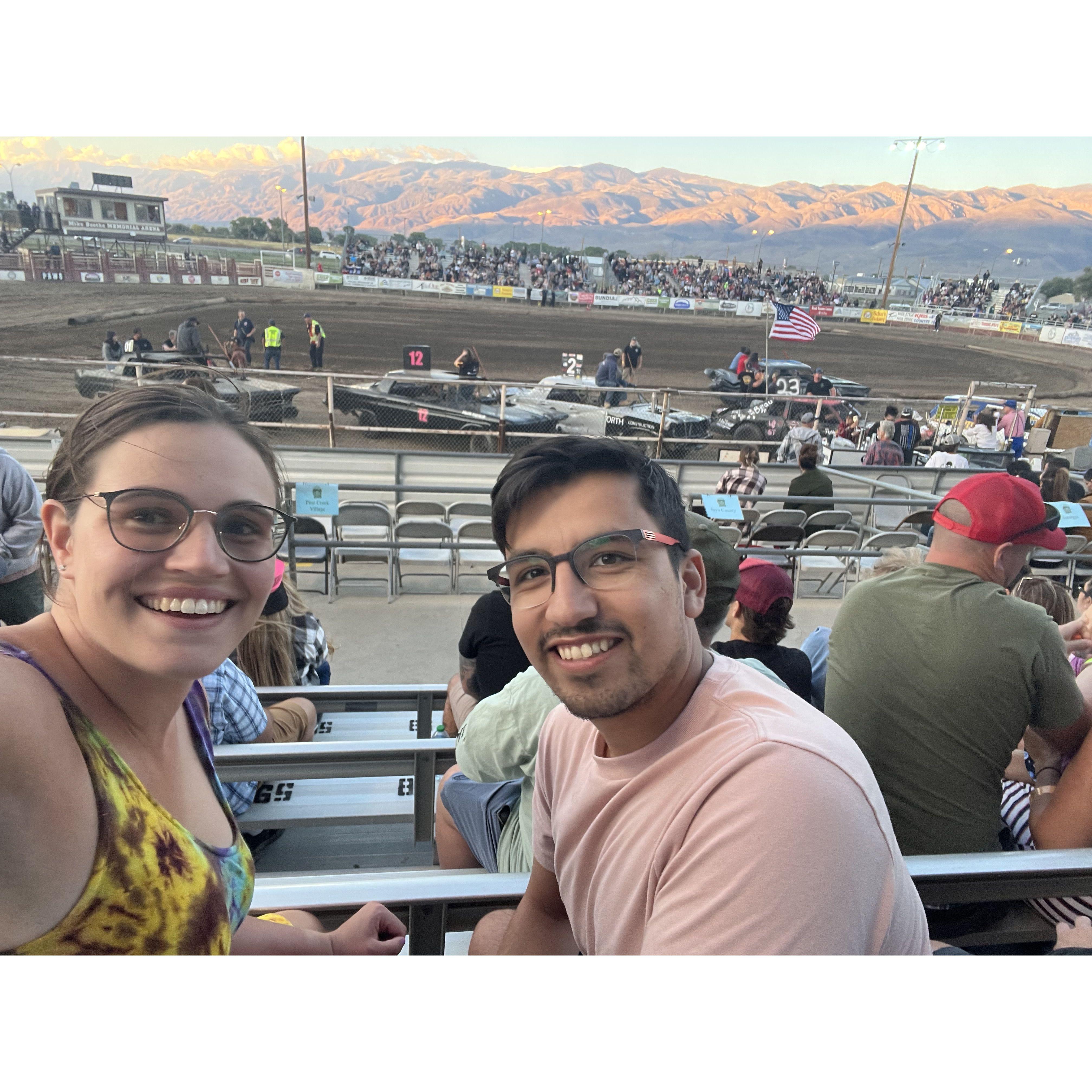 Our first Destruction Derby