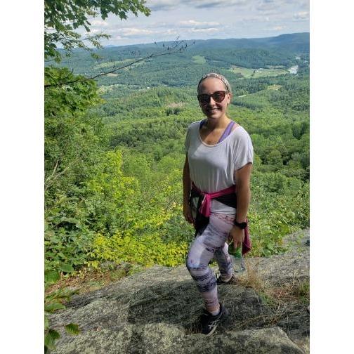 Hiking in South Royalton, VT. (Town where Vermont Law School is located)