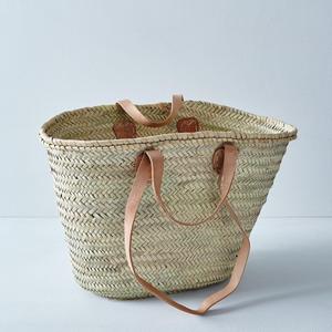 French Market Basket with Double Handles