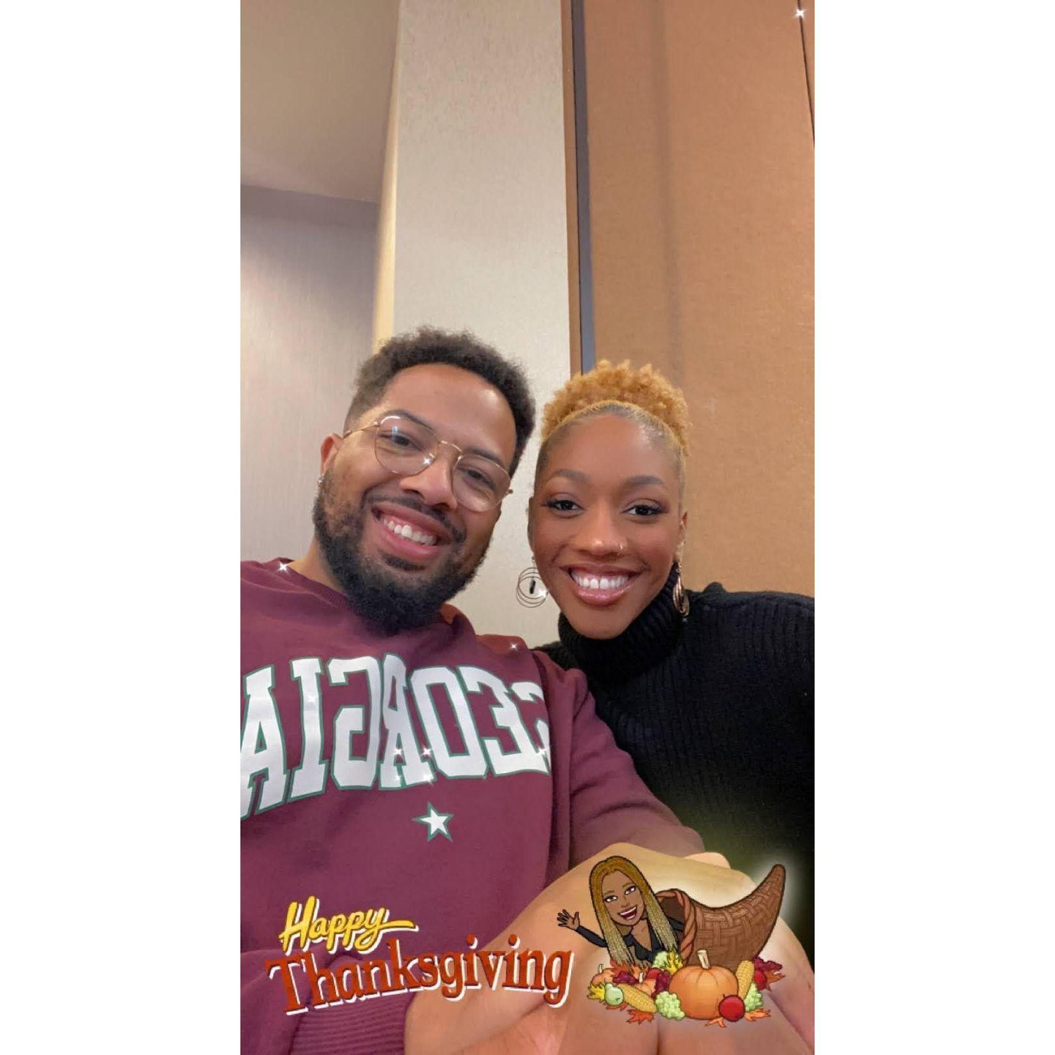 First Thanksgiving together!