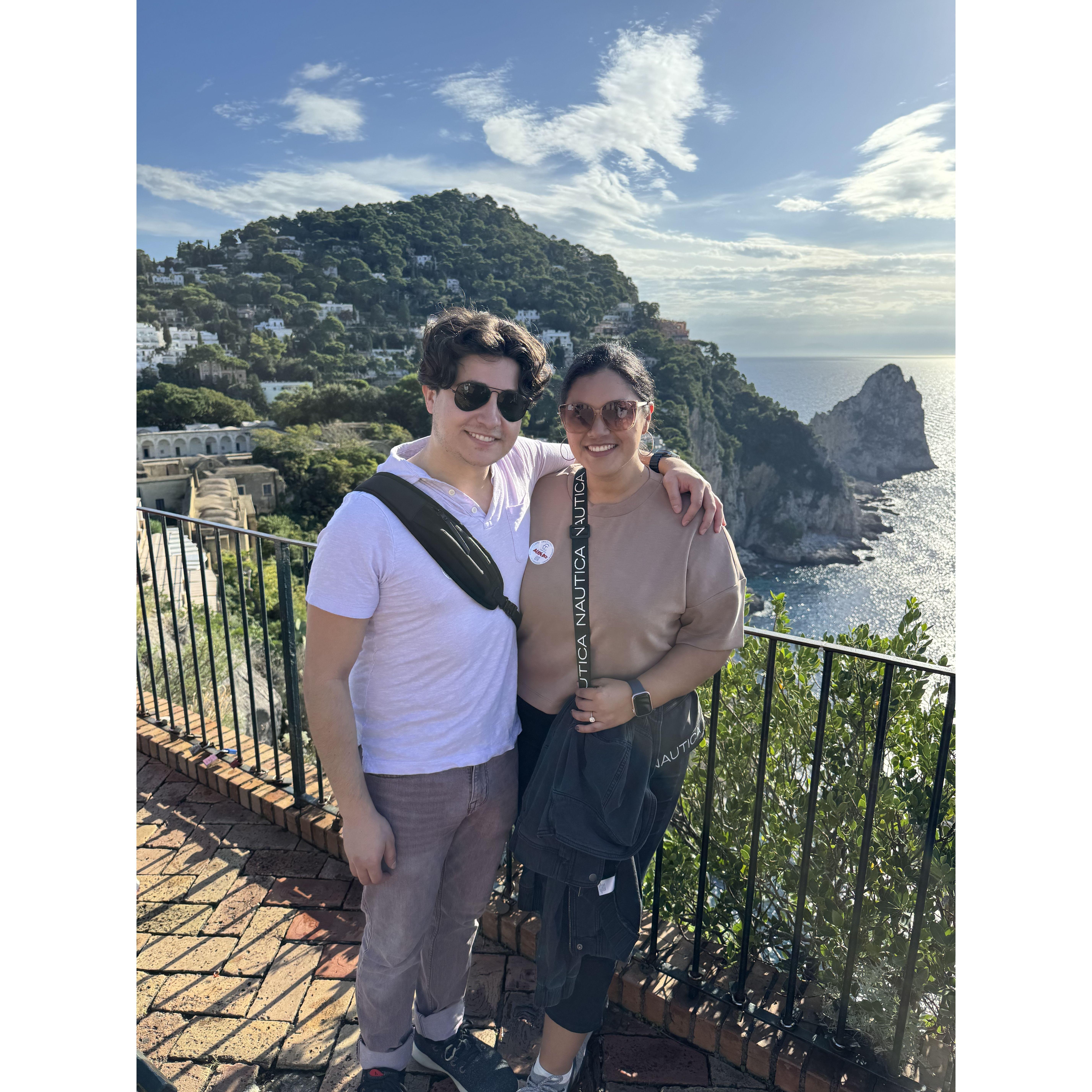 The island of Capri. October, 2024.