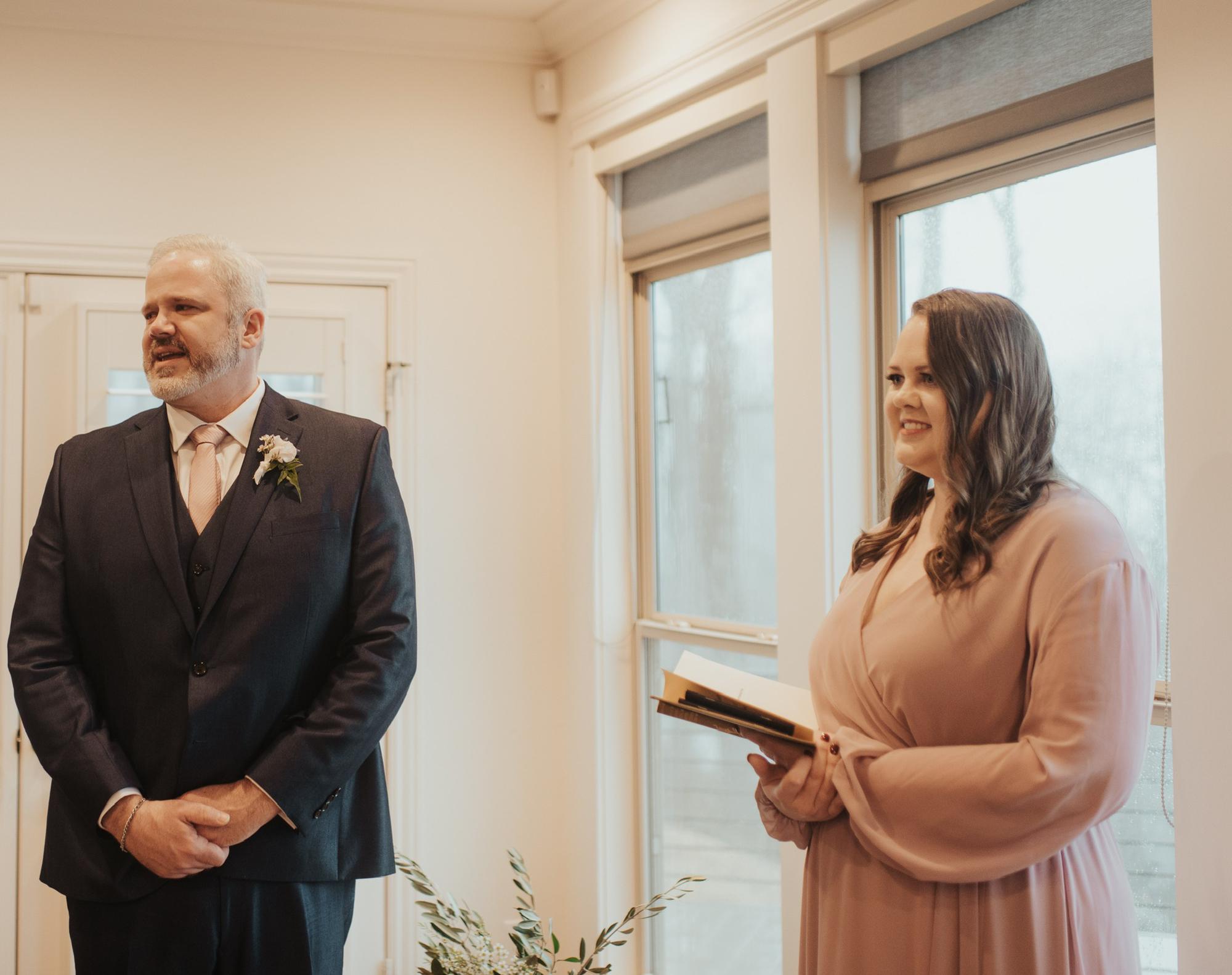 Here comes the bride...