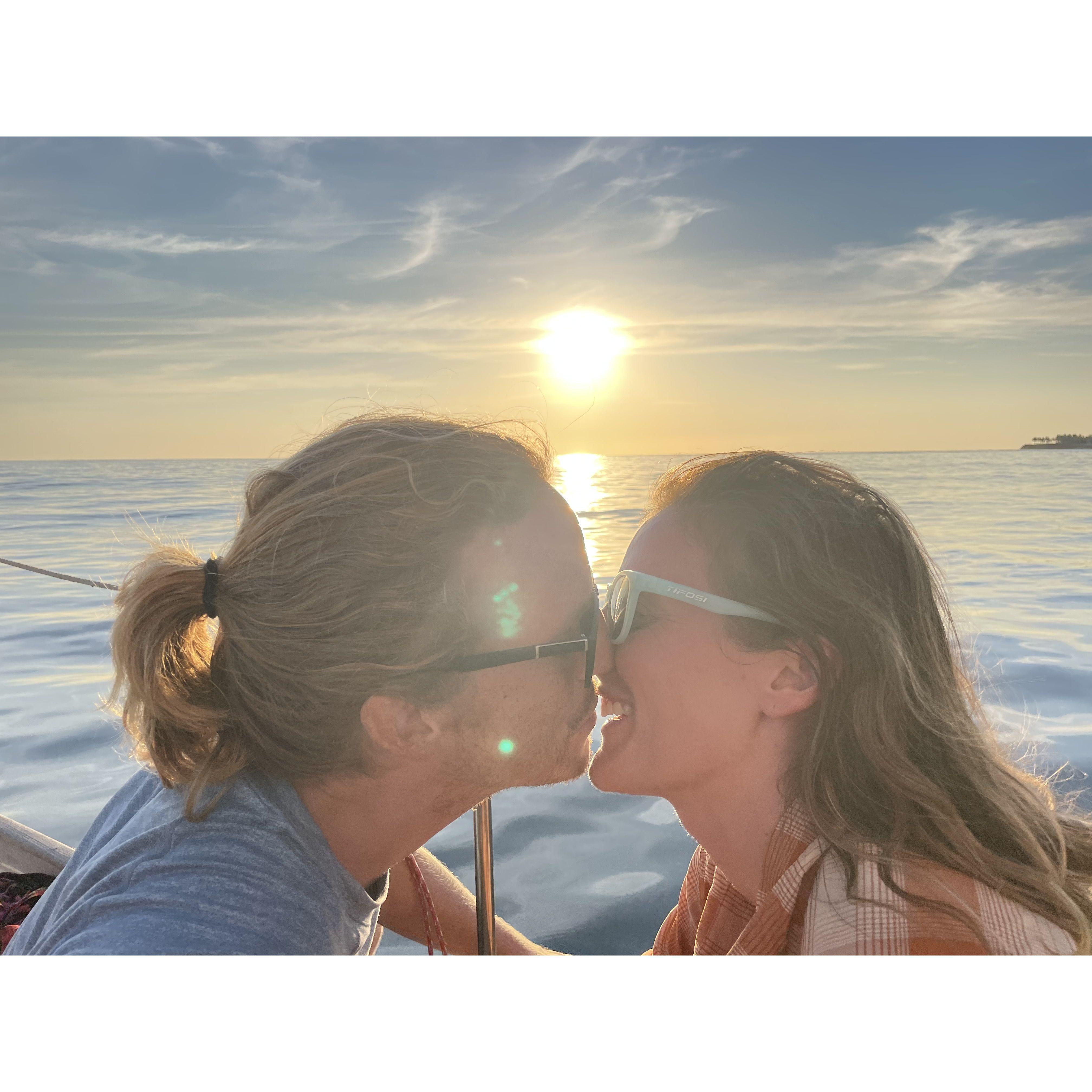 Sailing the Pacific