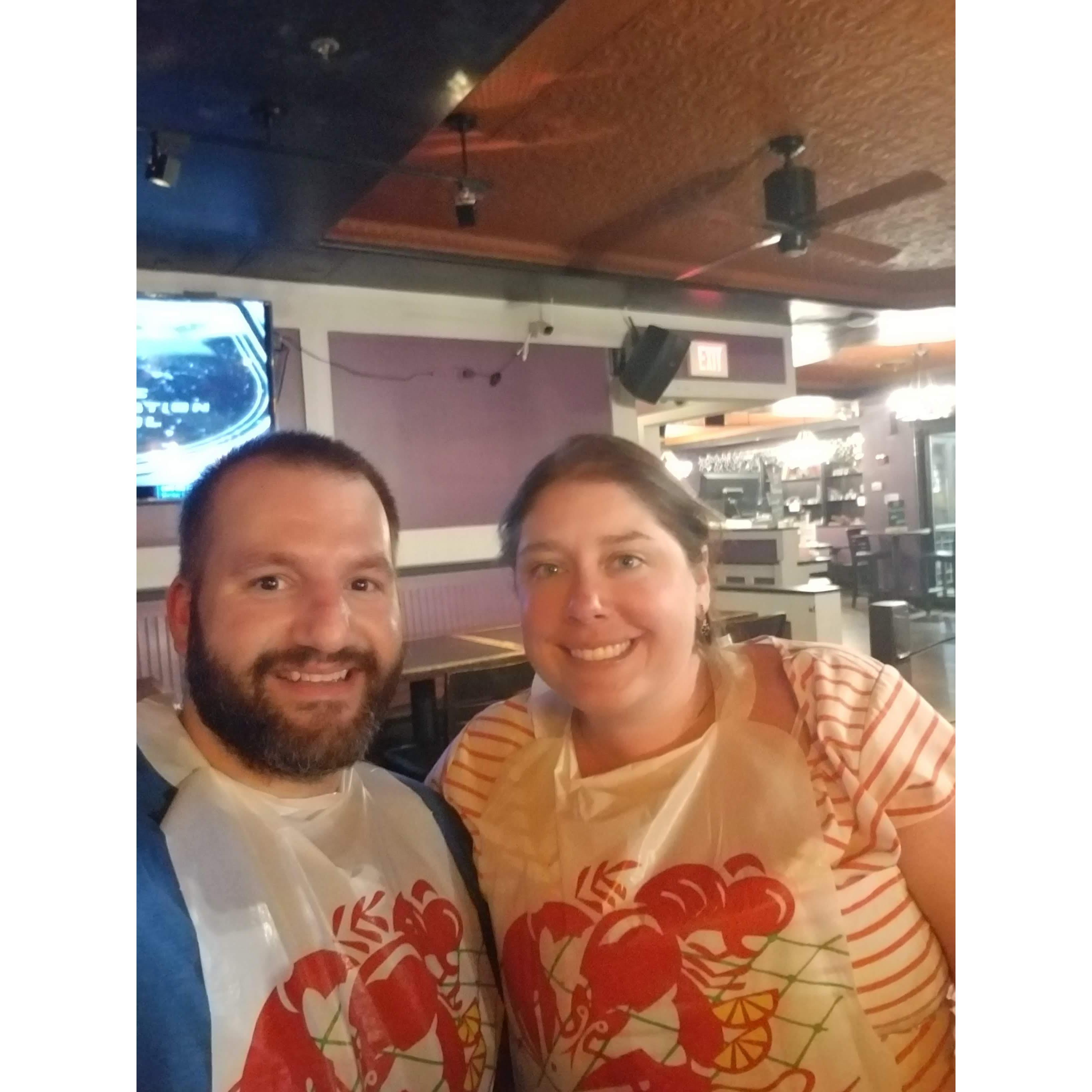 Bib's not required for the wedding