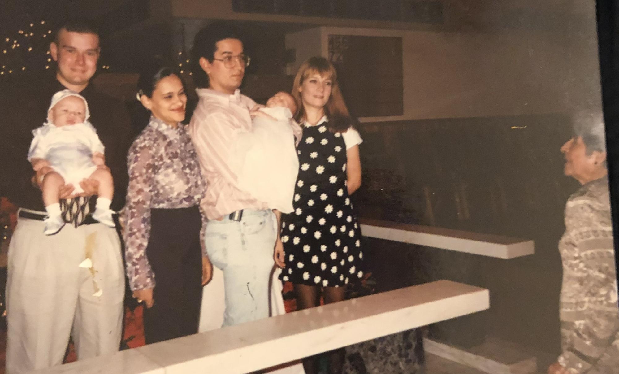 Lea with her family