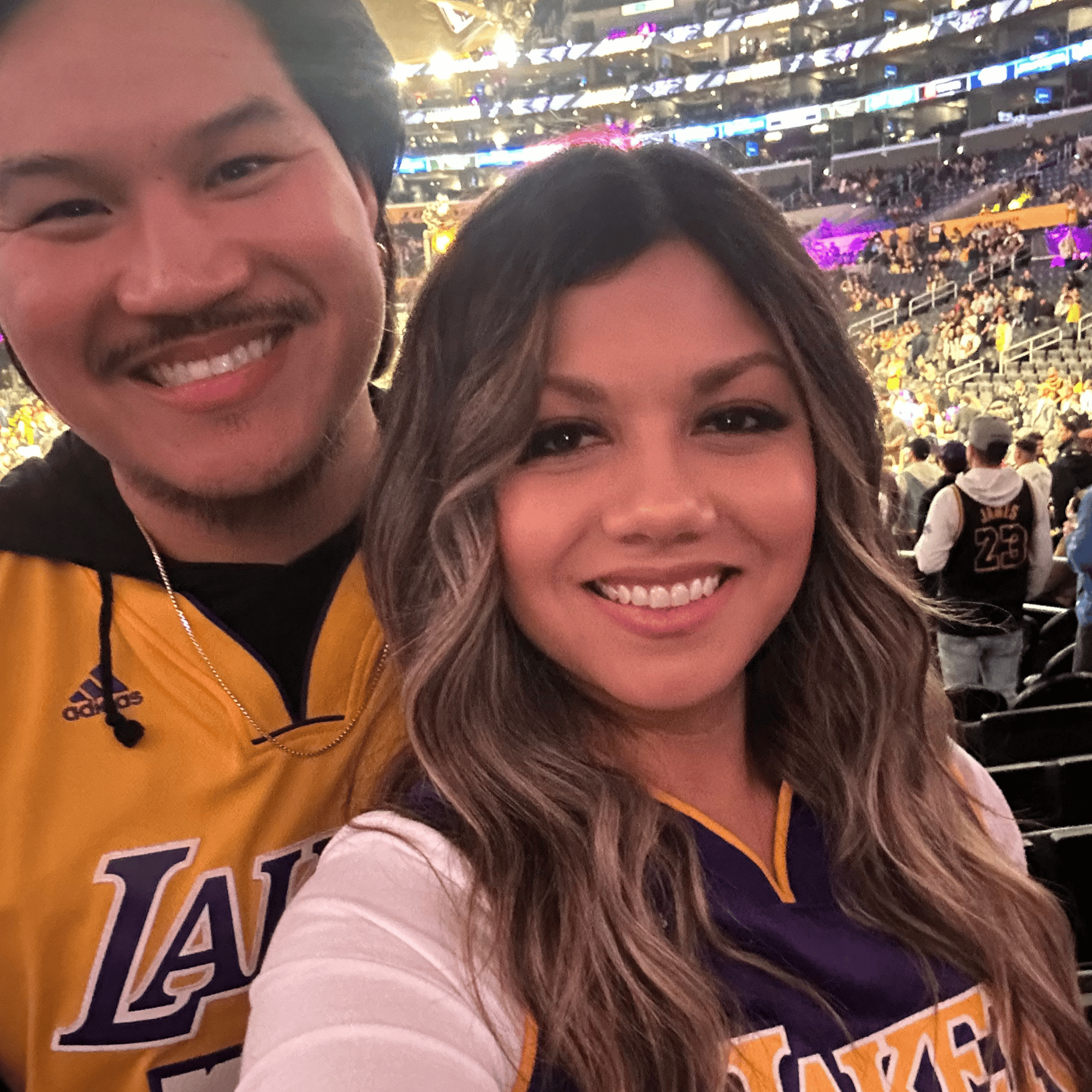 Our First Lakers Game 11.15.23