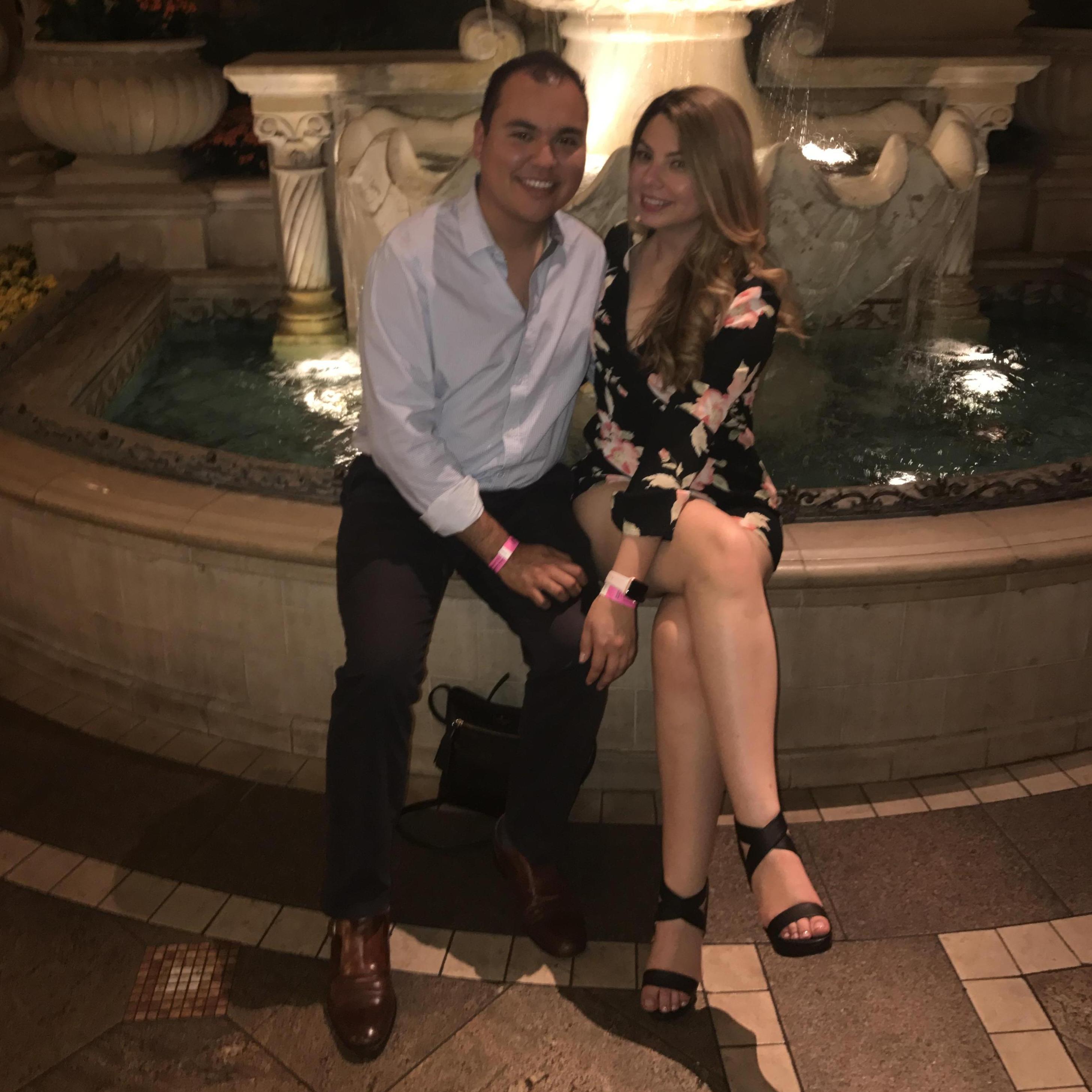 Our first time in Vegas together 🎲