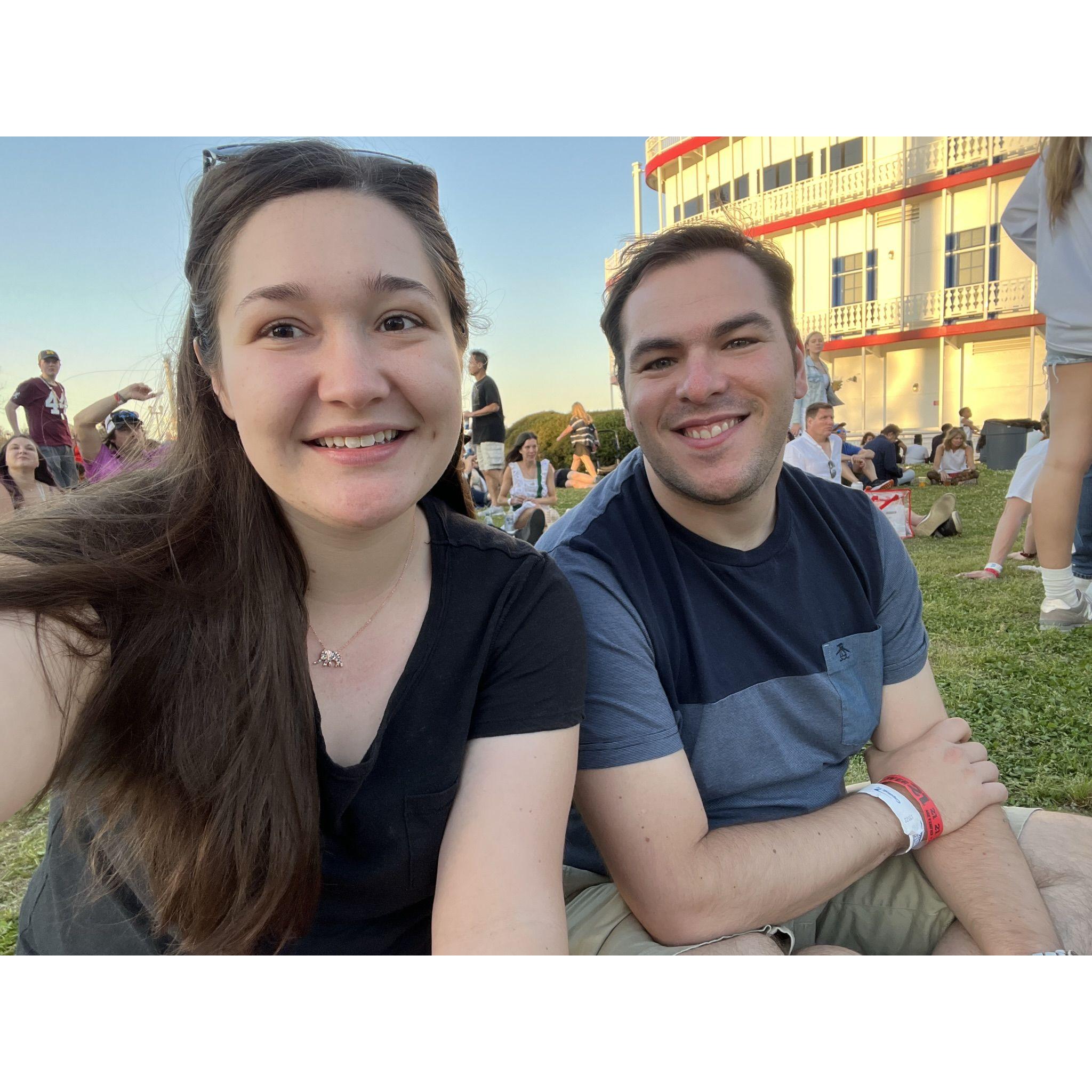 Adventuring around NOLA. This is the trip we each said "I love you" for the first time.