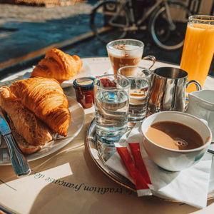 Lunch in Lisieux (Honeymoon)