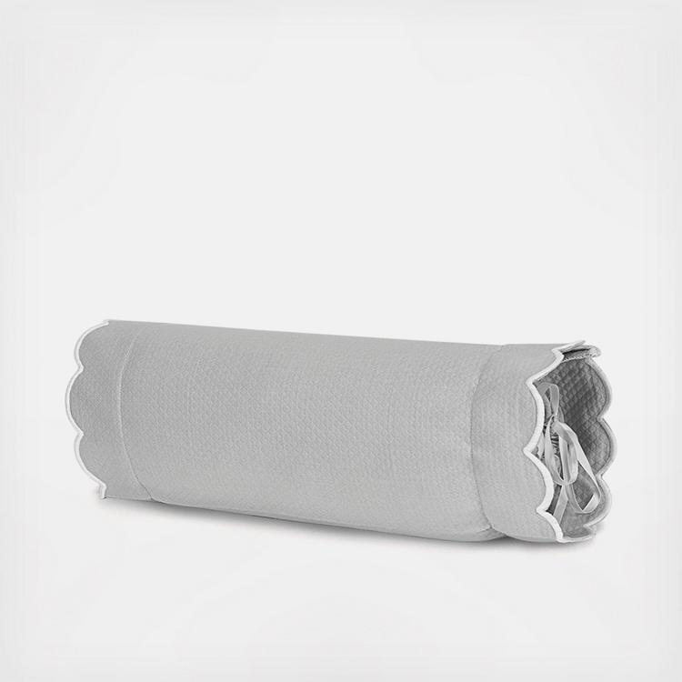 Diamond Pique Neckroll Sham