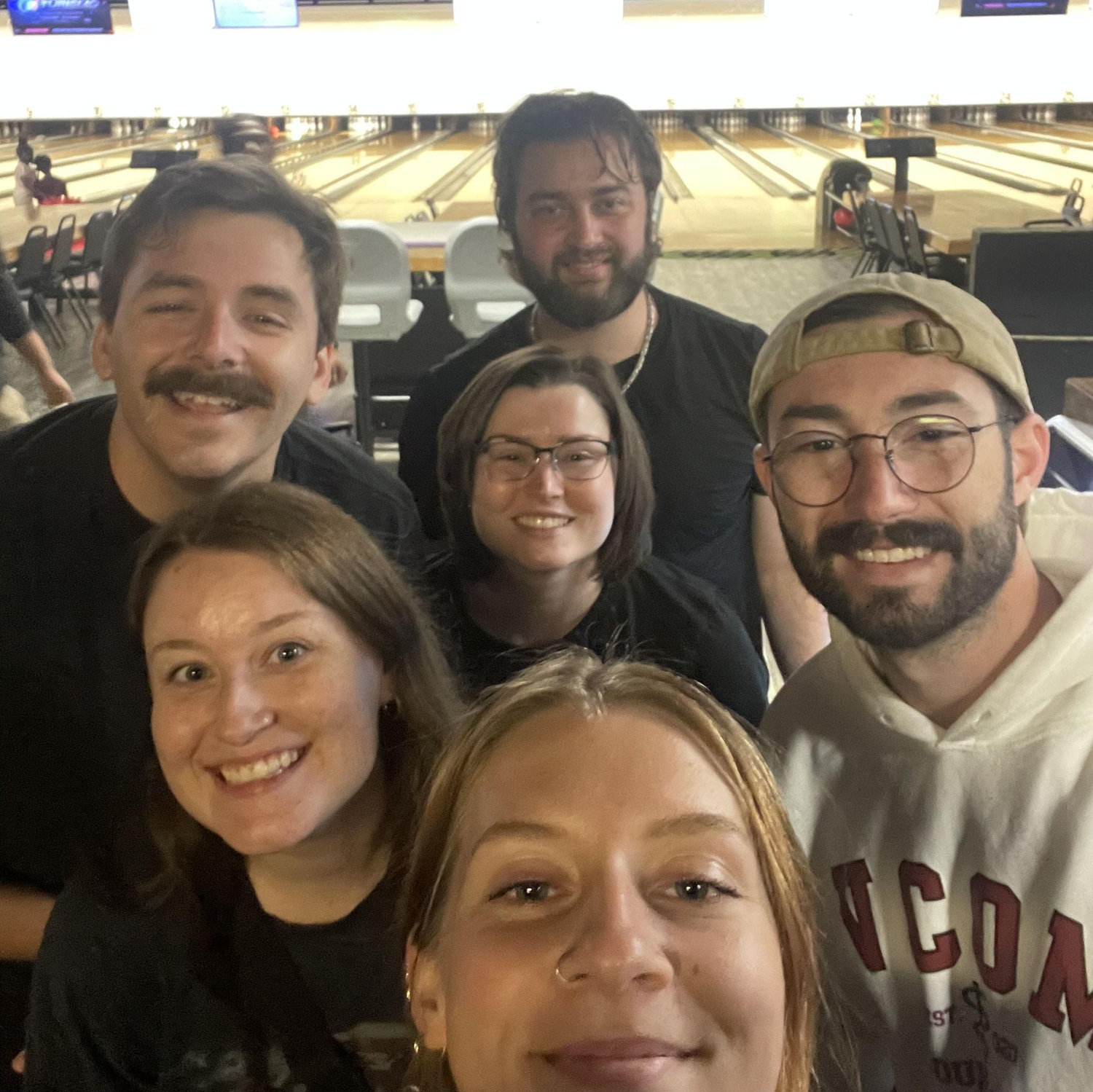 Bowling Night with our friends in Monroe, LA
