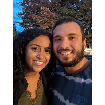 Our first photo together :)