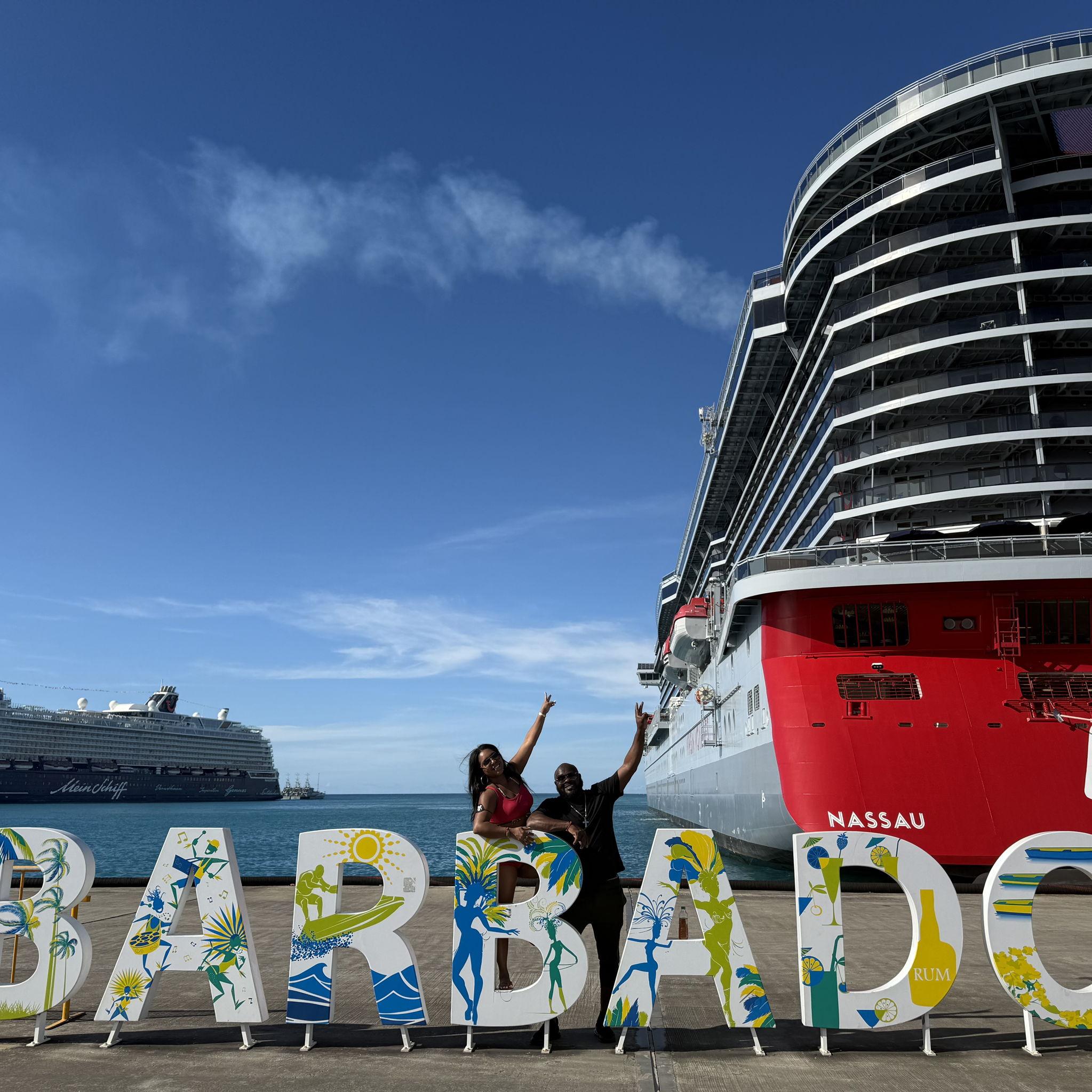 Virgin Cruise--we stopped in Barbados-