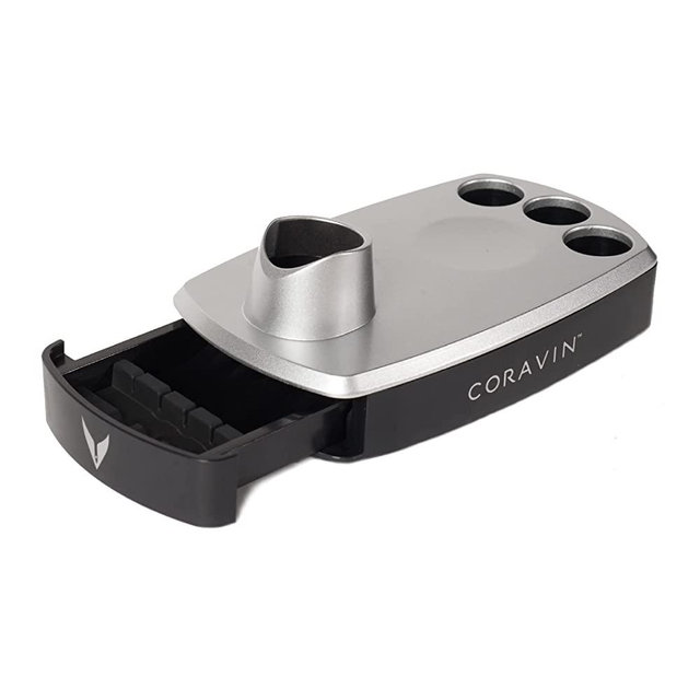 Coravin Premium Pedestal Base - To Hold Coravin Timeless and Coravin Pivot Wine by the Glass Systems