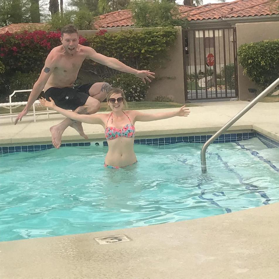 April 2018, Palm Desert, a few days after the proposal