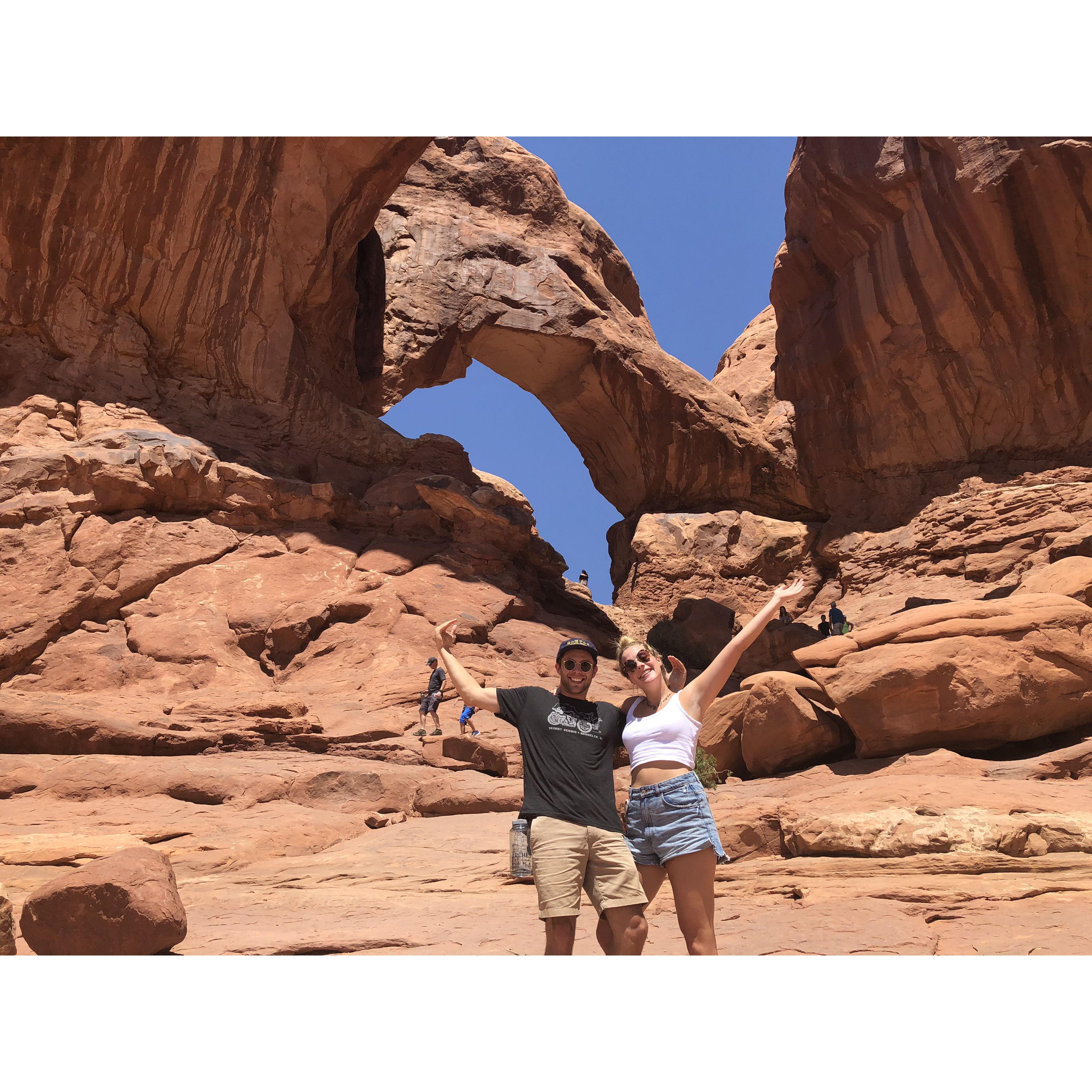 Arches National Park 2018- Moving across the country from NYC to LA with a few stops along the way