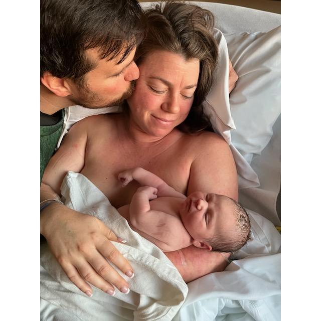 John Michael Knobel, named after his two grandfathers, joined our family on April 7, 2023