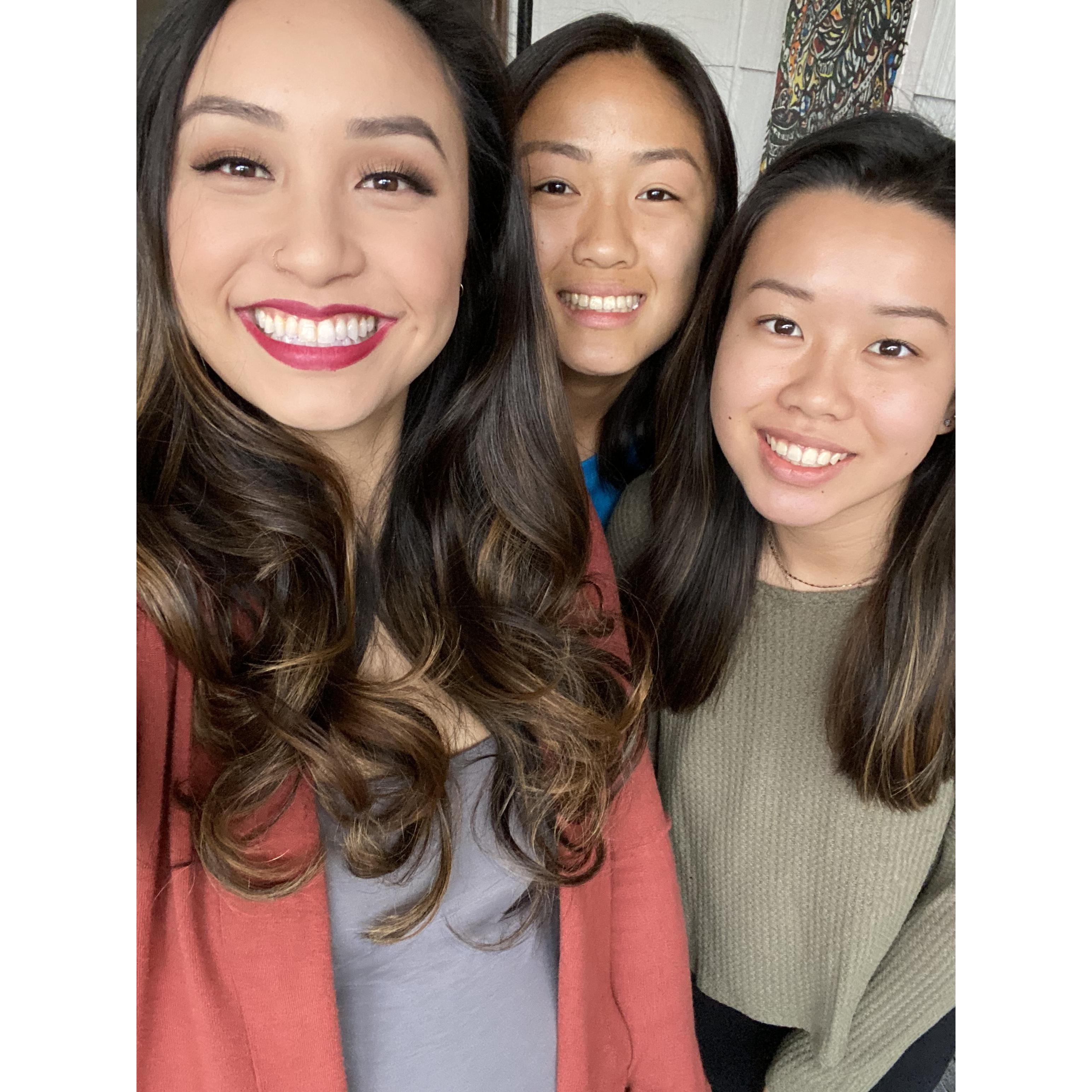 Barbie and her younger sisters Mary and Laura.