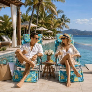Backpack Beach Chairs - 2 Pack