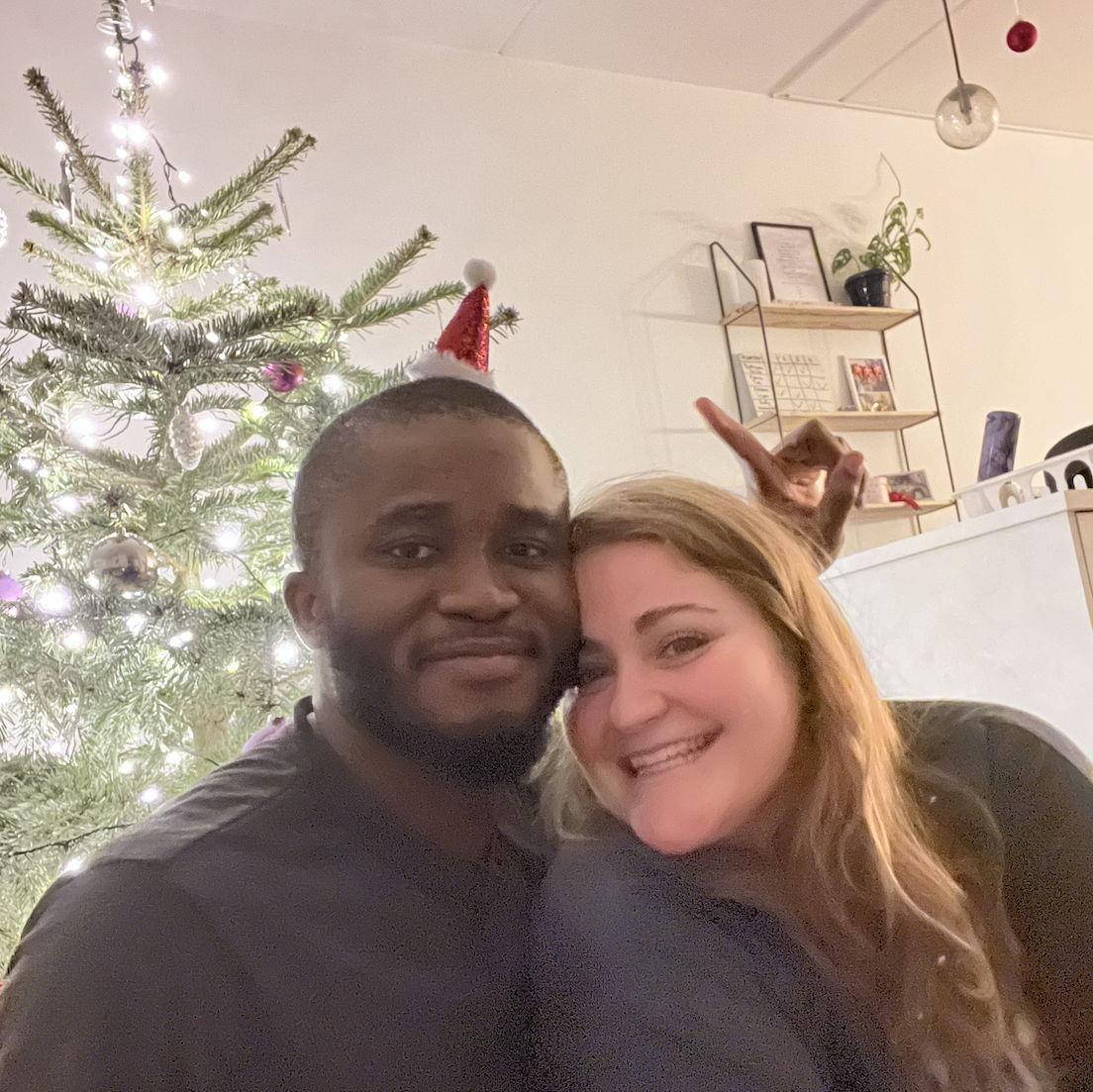 First Christmas together.