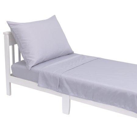 Parent's Choice, 3-Piece Microfiber Toddler Sheet Set, Gray