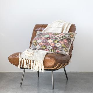 Leather Tufted Chair