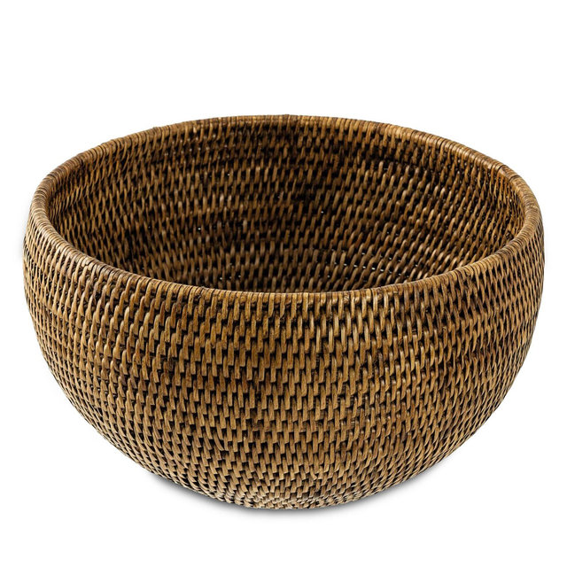 Sambonet Radici Home Collection Rattan 12" Bowl