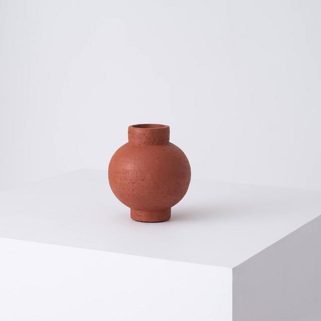 Terracotta Round Vase