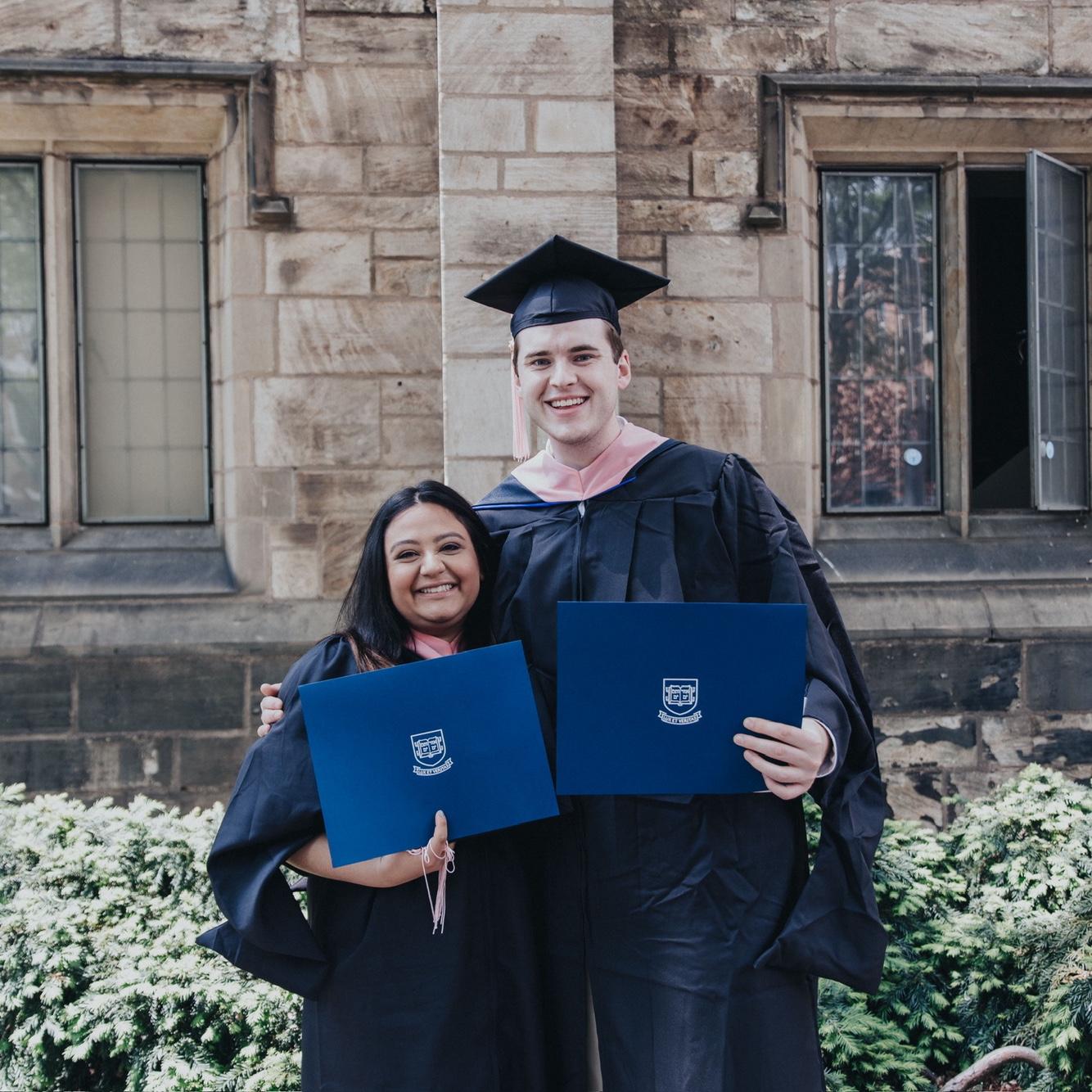 When we graduated from Yale!