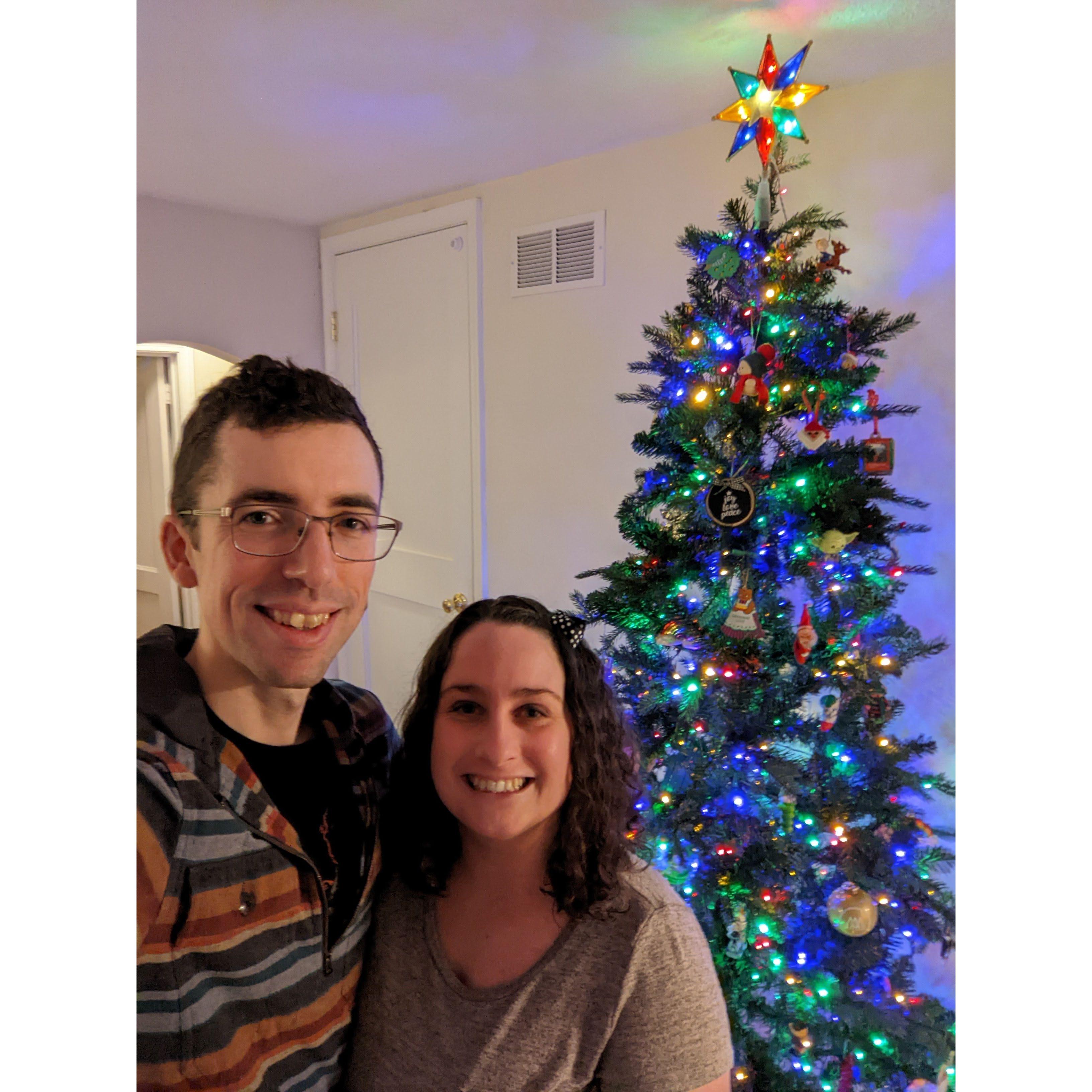 December 2021 - First Christmas Tree in the new house