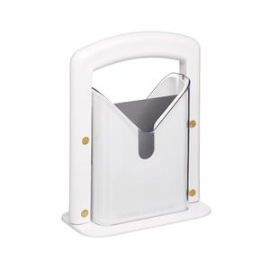 Lifetime Brands - Hoan Bagel Guillotine Slicer, White