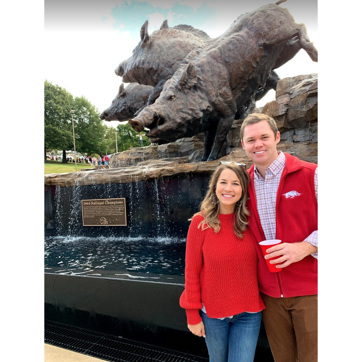 Woo Pig Sooie! Traveled back to Arkansas together and Corbin was provided all of the gear!