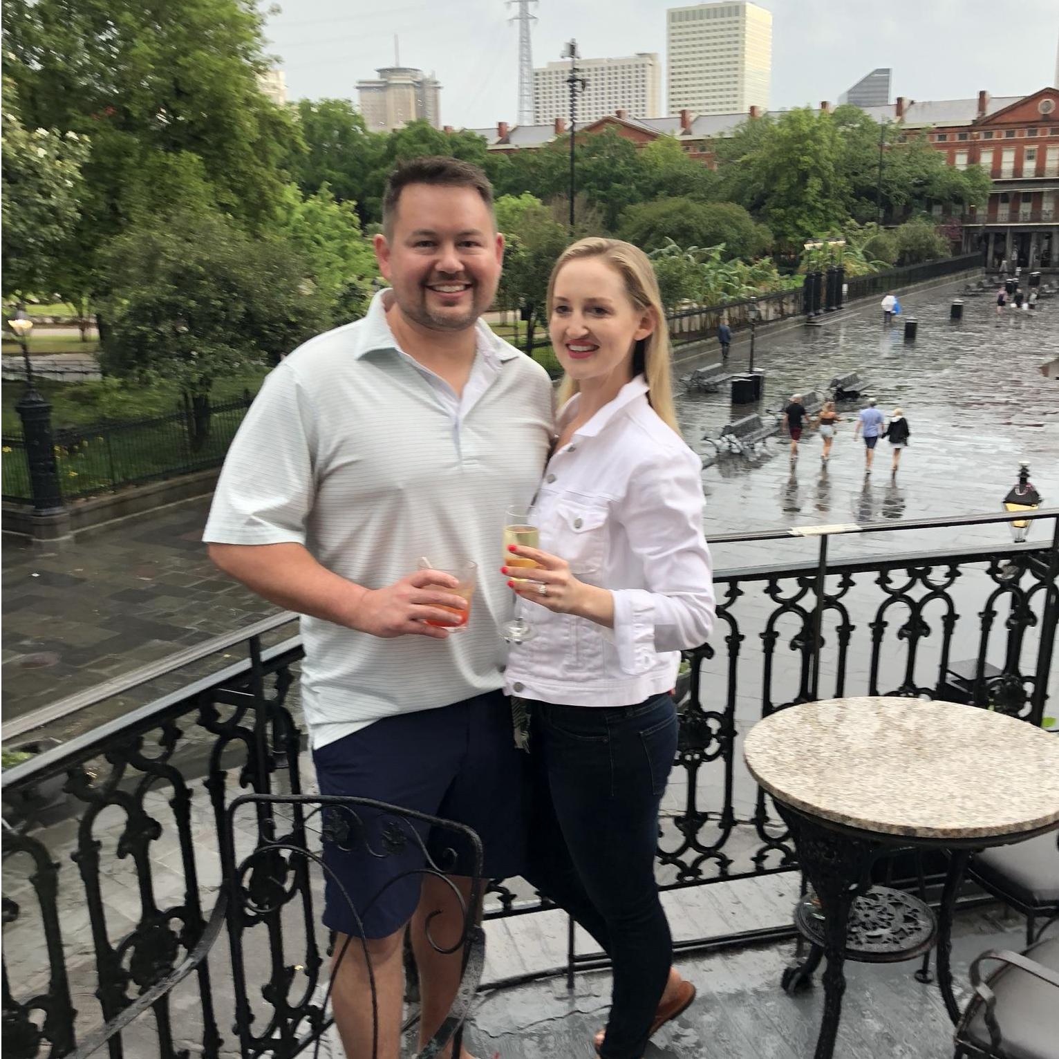 The day we got engaged!