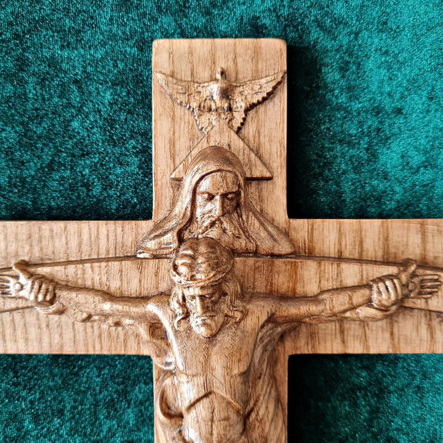 Wooden original Crucifix, Wooden Cross,...