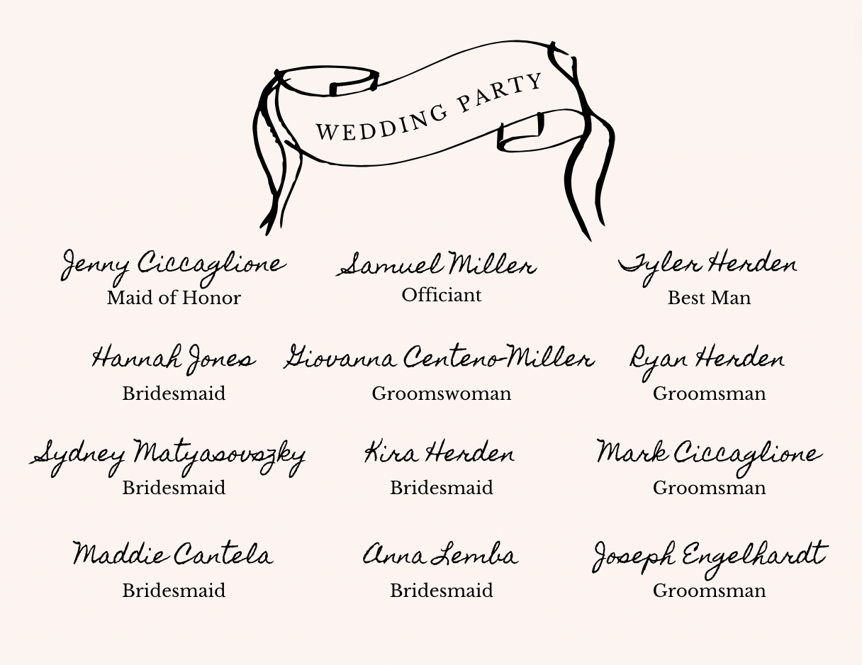 The Wedding Website of Julia Herden and Trevor Herden