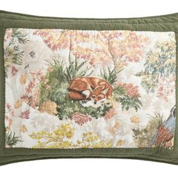 Fantastical Forest Quilted Sham