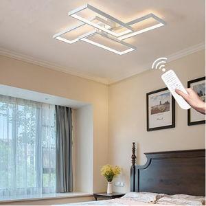White Flush Mount Ceiling Light Dimmable