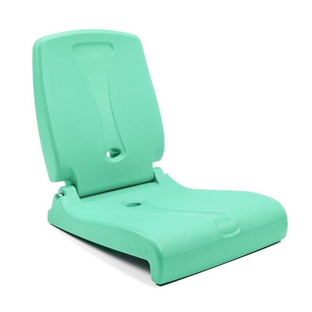 Step2 Foldable Adult Flip Seat, Portable Outdoor Chair for Poolside, Tailgating, Camping, Picnic Chair, Provides Back Support When Sitting on Ground, Mint