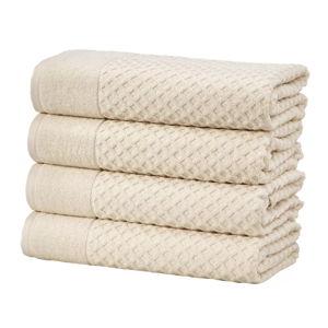 Cotton Quick-Dry Textured Towels - Great Bay Home.