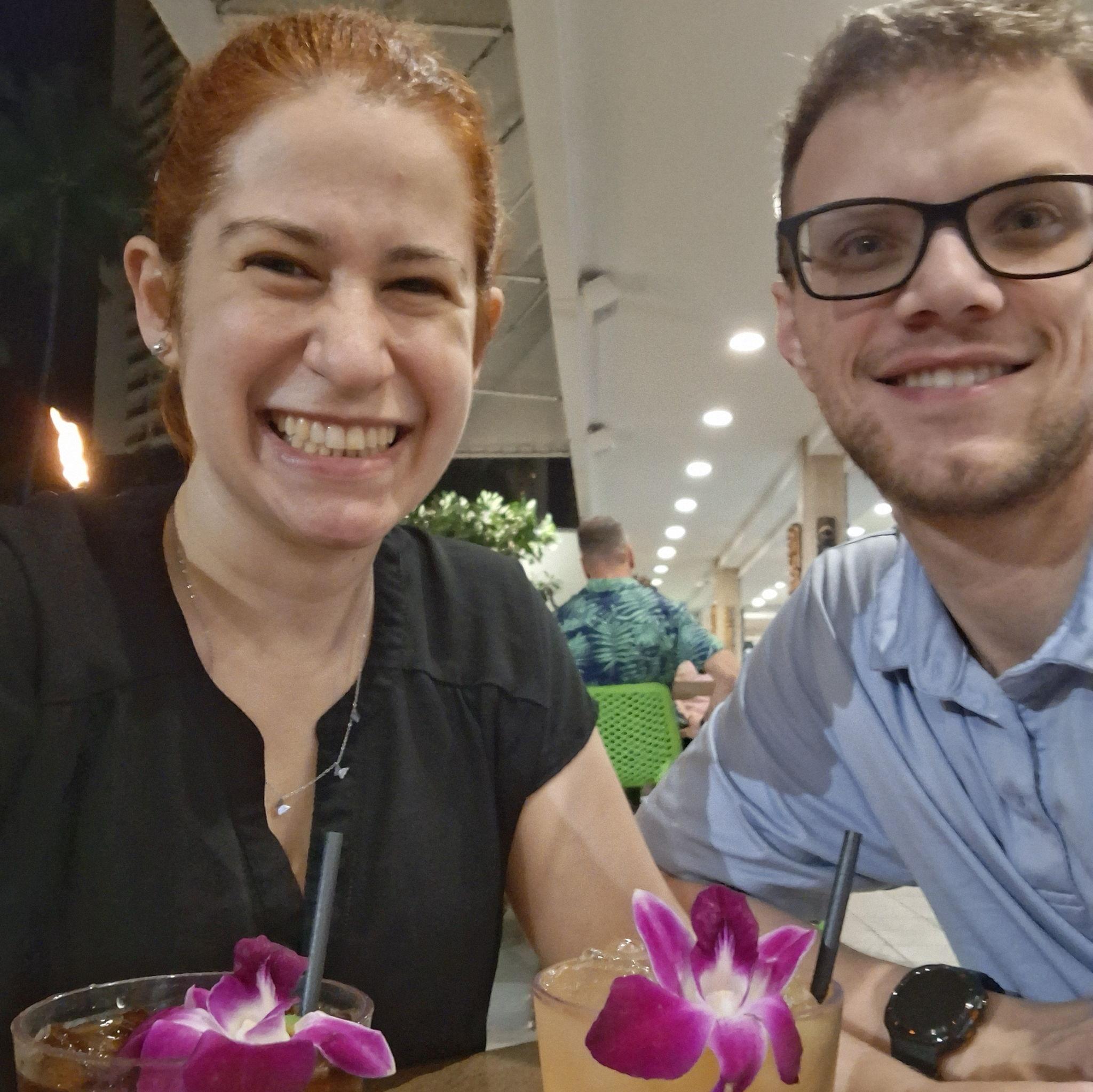 First drinks in Hawaii! / Primeiro drink no Havai!